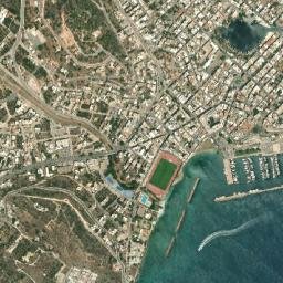Ágios Nikólaos map(satellite map)