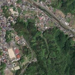 Ōdachō-ōda map(satellite map)