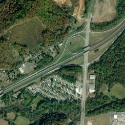 6460-6498 Old Dayton Pike, Hixson, TN High Resolution Satellite Map