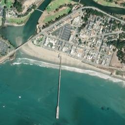 Avila Beach map(satellite map)