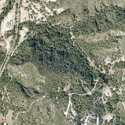 Tiber California High Resolution Satellite Map