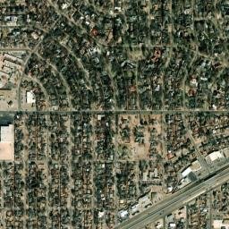 2602-2606 Curtis Drive Amarillo TX 79109 High Resolution Satellite Map