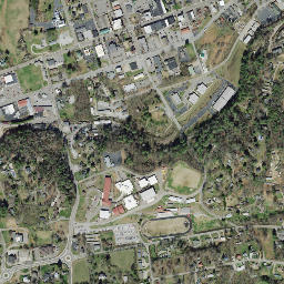 Franklin map(satellite map)
