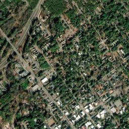Southern Pines map(satellite map)