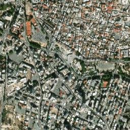 Nicosia Municipality map(satellite map)
