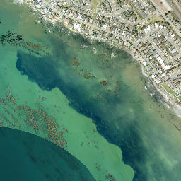 Sunset Palisades California High Resolution Satellite Map