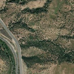 Cable California High Resolution Satellite Map