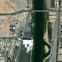 Laughlin map(satellite map)