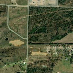 Spring Meadows Arkansas High Resolution Satellite Map