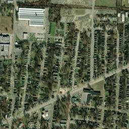 1030-1036 Ayers Street Memphis TN High Resolution Satellite Map