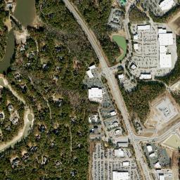 Satellite view of Southern Pines Golf Club