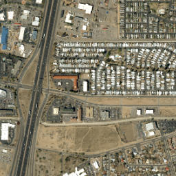 7142 Pan American Freeway, Albuquerque High Resolution Satellite Map