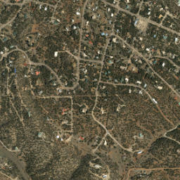 Sandia Knolls map(satellite map)