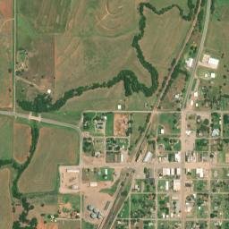 Grant St Sentinel, Oklahoma Satellite Map