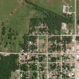 Wewoka map(satellite map)