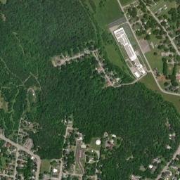 Elk Mill Village Tennessee High Resolution Satellite Map