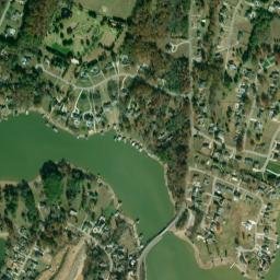 Savannah Bay Tennessee High Resolution Satellite Map