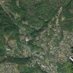 Yugawara map(satellite map)