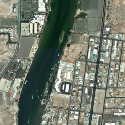 Bullhead City map(satellite map)