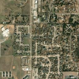 North Council Avenue, Blanchard, OK High Resolution Satellite Map