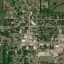 Magazine Arkansas High Resolution Satellite Map