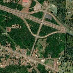 Menifee Arkansas High Resolution Satellite Map
