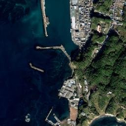 Katsuura map(satellite map)
