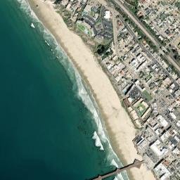 Pismo Beach map(satellite map)