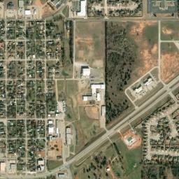 800-804 North Jackson Avenue, Blanchard High Resolution Satellite Map