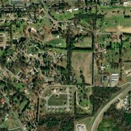 Lewisburg Arkansas High Resolution Satellite Map
