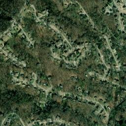 Ridge Lake North Tennessee High Resolution Satellite Map