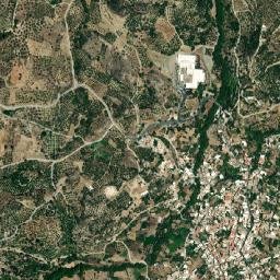 Zarós map(satellite map)