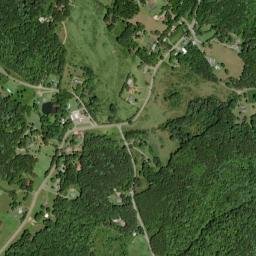 Pine Ridge Tennessee High Resolution Satellite Map