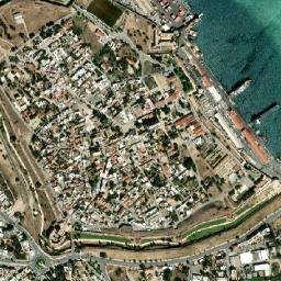 Famagusta map(satellite map)
