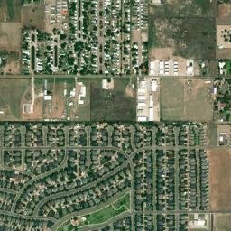 8301 Kinderhook Ct Amarillo TX High Resolution Satellite Map