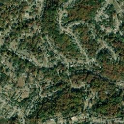 Forest Highlands Tennessee High Resolution Satellite Map