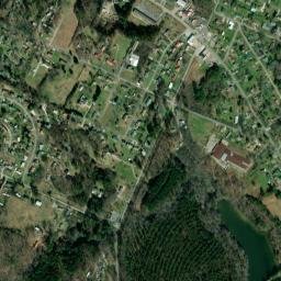Twin Oaks Tennessee High Resolution Satellite Map