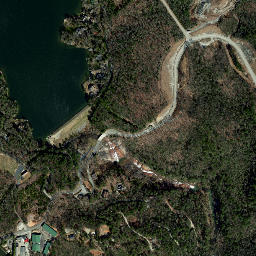 North Carolina 281, Nantahala National Forest High Resolution Satellite Map