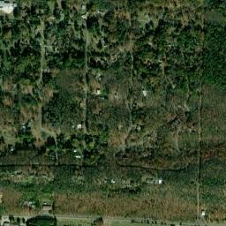 Rolling Hills Arkansas High Resolution Satellite Map