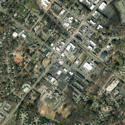 Matthews map(satellite map)