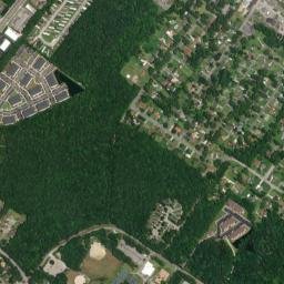 Craven County map(satellite map)