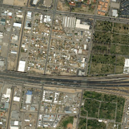 Interstate 40 Albuquerque NM 87102 High Resolution Satellite Map