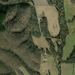 Upper Holly Creek Tennessee High Resolution Satellite Map