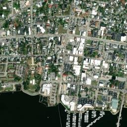 New Bern map(satellite map)