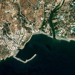 Agía Galíni map(satellite map)