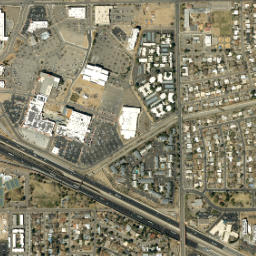 Interstate 40, Albuquerque, NM 87110 High Resolution Satellite Map