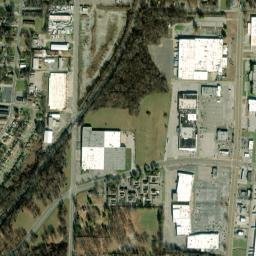 1651-1675 South Main Street, Memphis, TN High Resolution Satellite Map