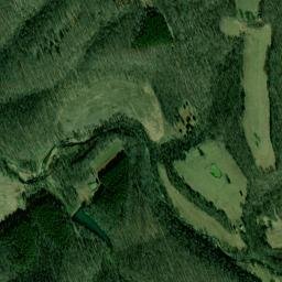 Clack Branch Tennessee High Resolution Satellite Map
