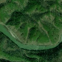 Caney Creek Tennessee High Resolution Satellite Map