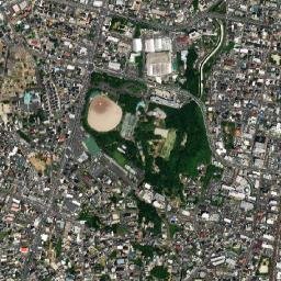 Toyota-shi map(satellite map)